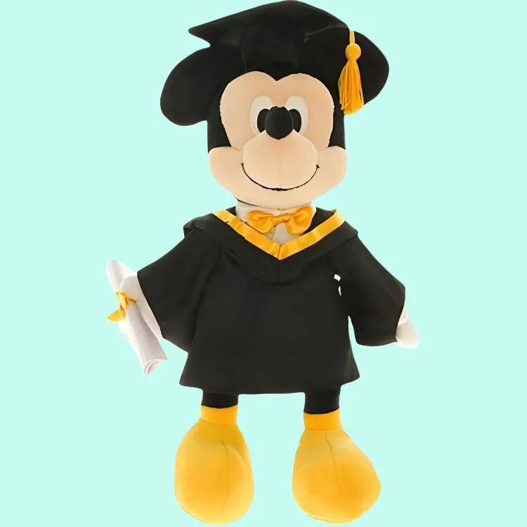 Disney Mickey Mouse Graduation Styling Dolls Plush Doll 30cm Height-2