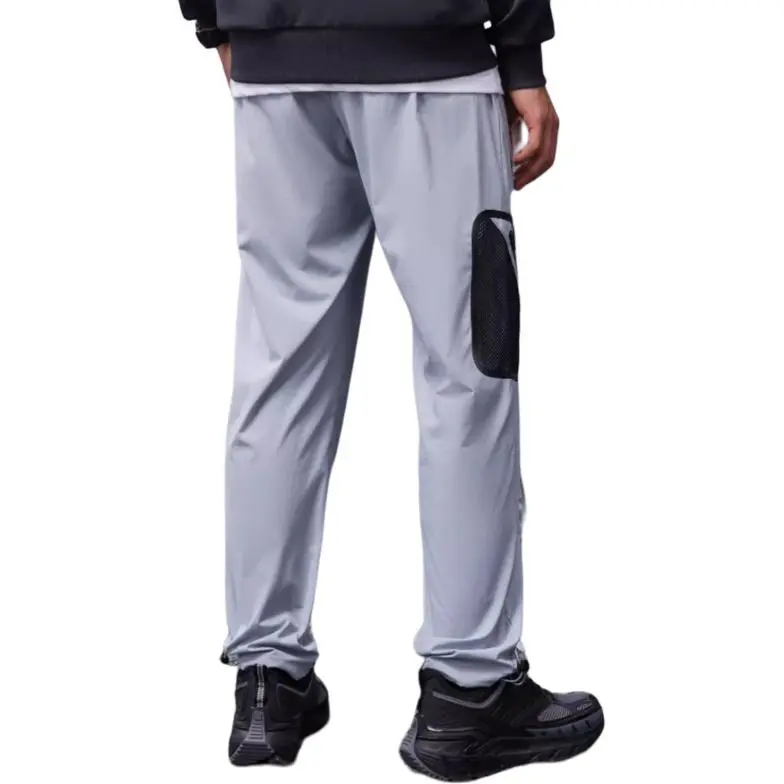 PEAK Sports Pants Men Silver Gray-3