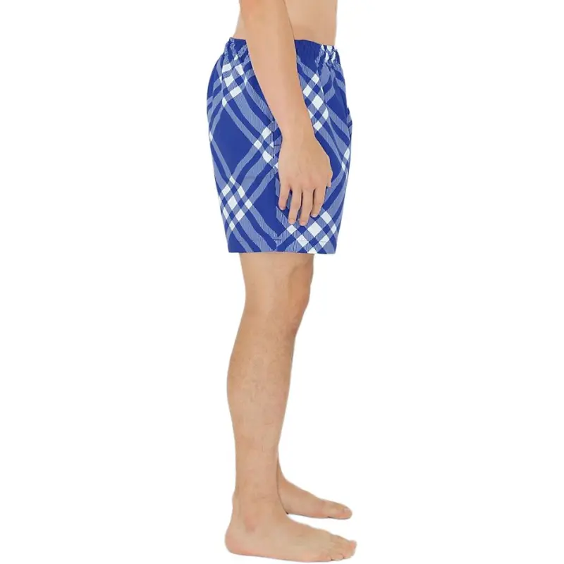 Burberry Check print Swim Shorts-4