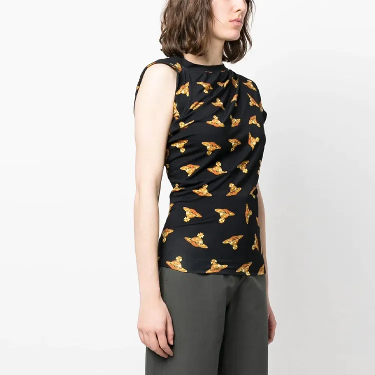 Vivienne Westwood SS23 T Shirt Women's Black-3