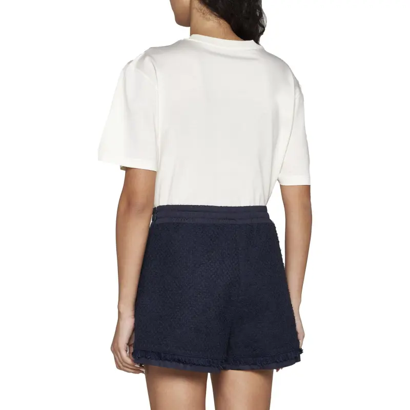 Moncler Logo patch Tweed Shorts-2