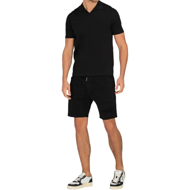 DSQUARED 2 Bull Marine Distressed Denim Shorts-3