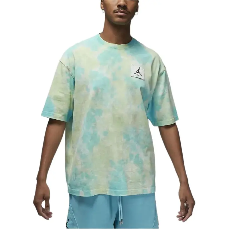 Jordan T Shirts Men Teal-2
