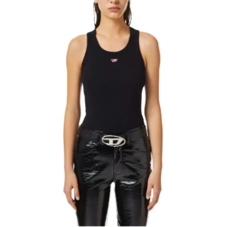 DIESEL T Anky D Logo Embroidered Tank Top-4