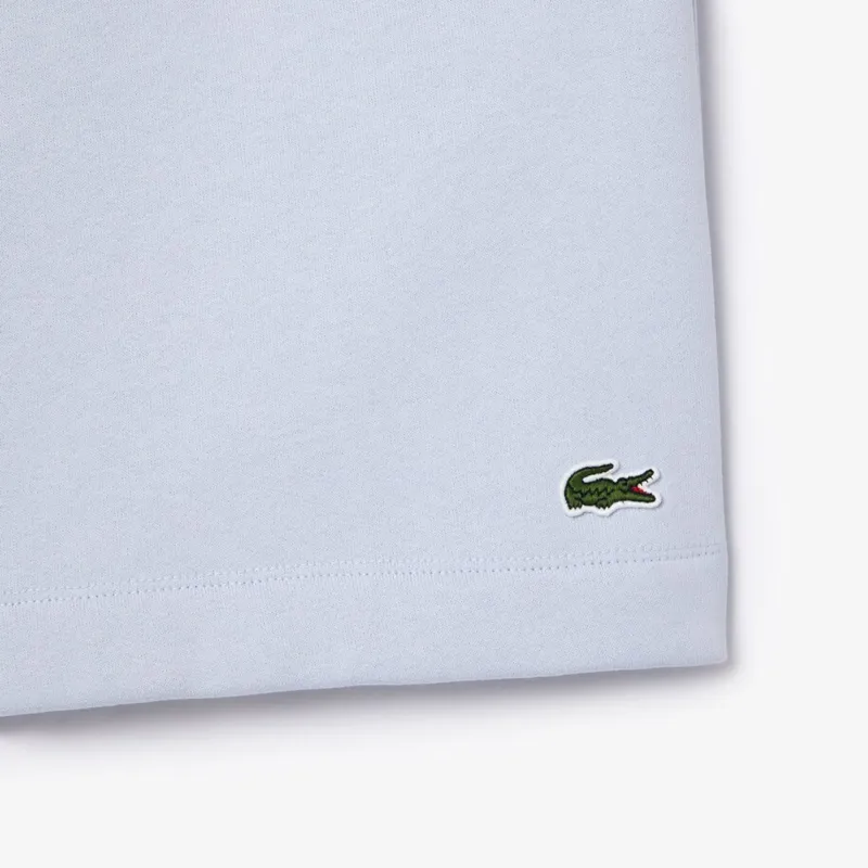 LACOSTE Logo appliqué Fleece Shorts-3