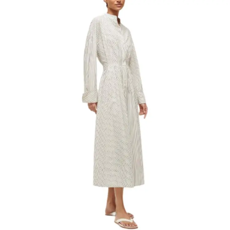 Staud Long-Sleeved Dresses Women's White-2