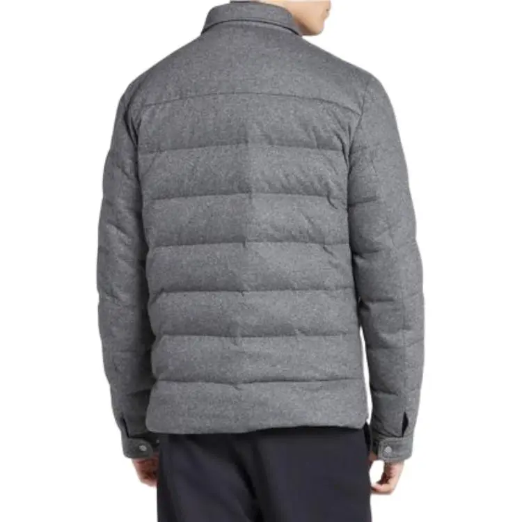 Moncler Down Jackets Men Gray-4