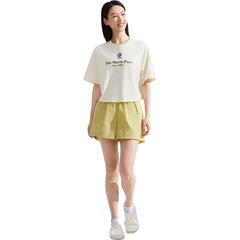 THE NORTH FACE City Outdoor Collection T Shirt Women's Dune White-1