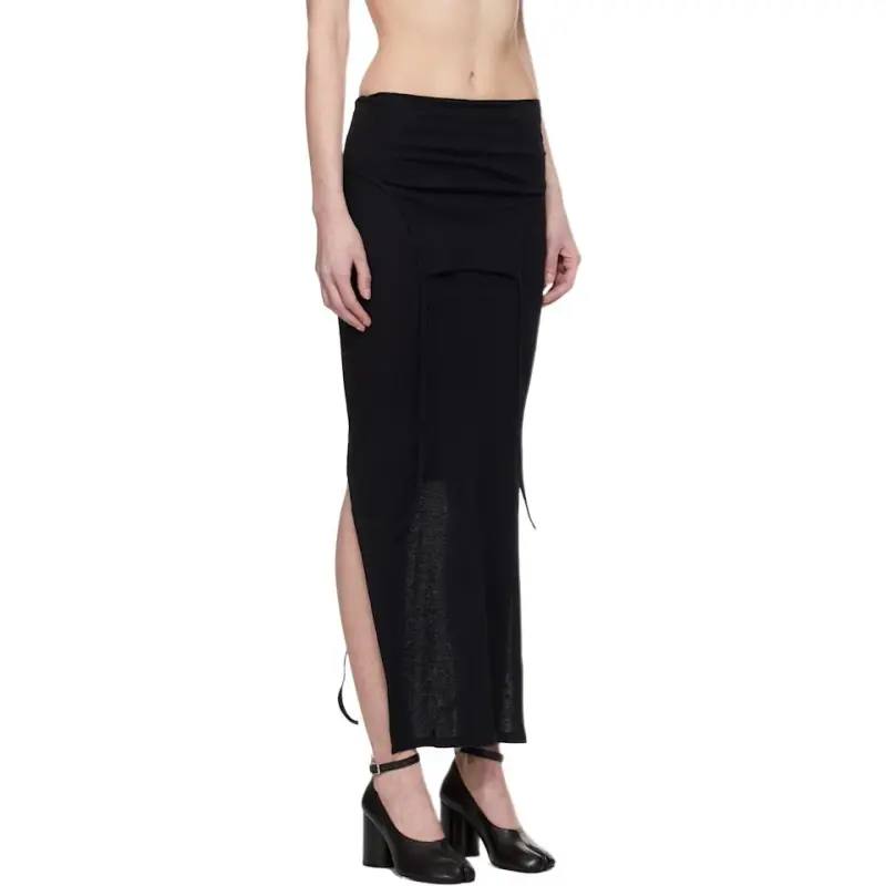 ECKHAUS LATTA Casual Long Skirt Women's Black-2