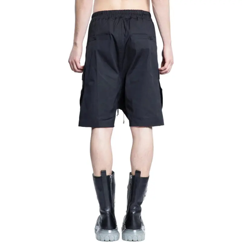 RICK OWENS Heavy Cotton Cargobela Shorts-2