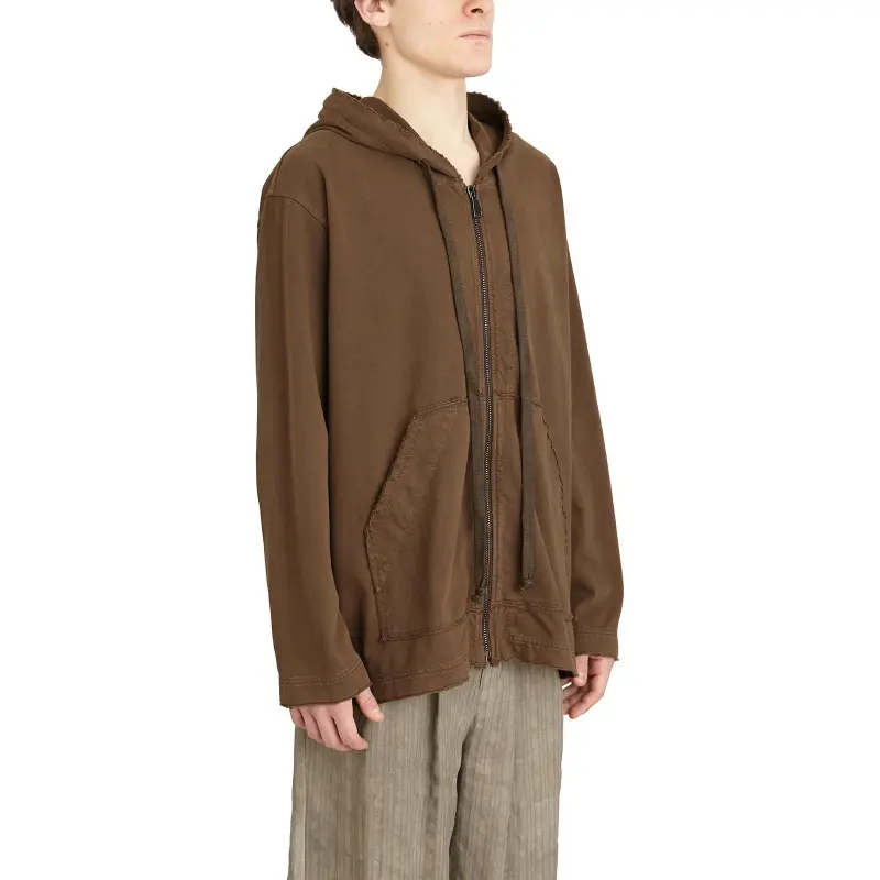 UMA WANG Zipped Hoodie-2
