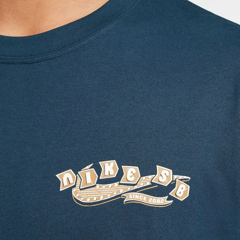 Nike SB T Shirt Men's Dark Blue-3