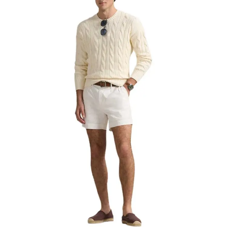 Polo Ralph Lauren SS25 Sweater Men's Cream-1
