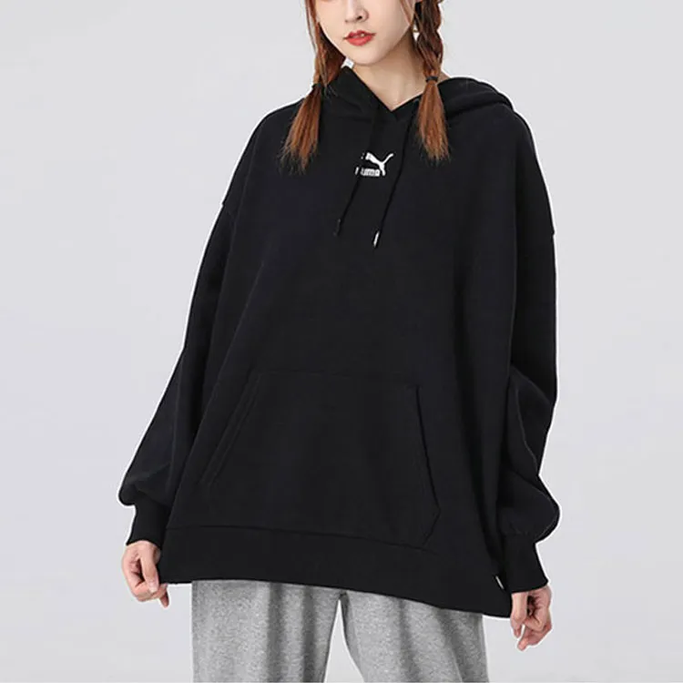 PUMA CLASSICS Sweatshirts Women's Black-3