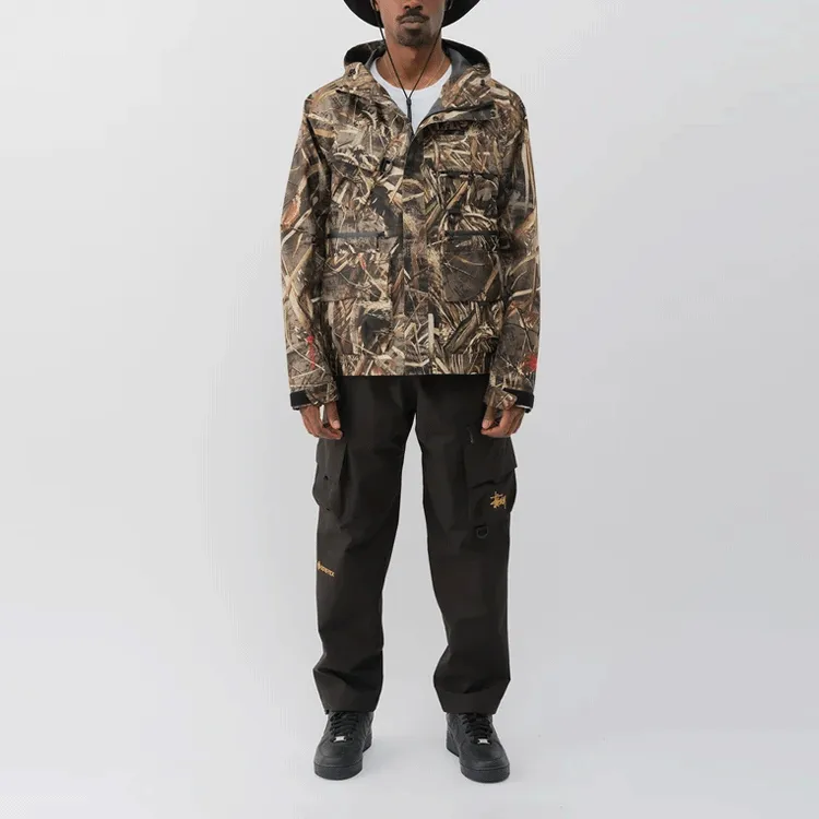 Stussy X GORE TEX Cargo Pants Unisex Black-2