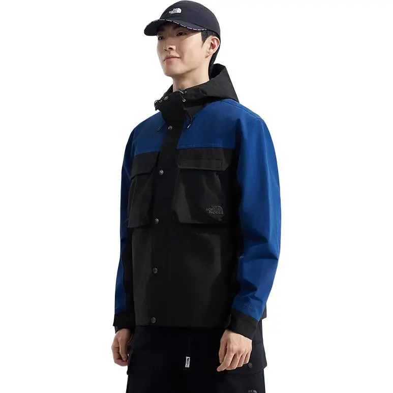 THE NORTH FACE City Outdoor Collection Waterproof And Windproof Windbreaker Jacket Men's Marine Blue-1