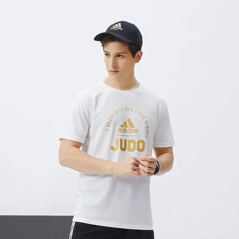 Adidas Set-in Sleeve T-Shirt Men's White-3