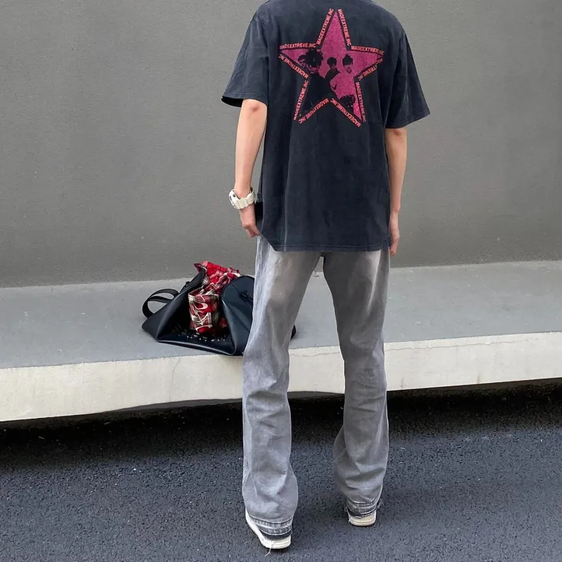 HLPT Jeans Unisex Smoke Gray-5