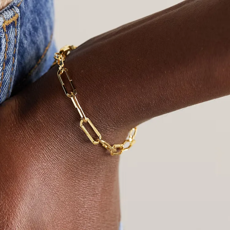 GUCCI 18K Yellow Gold Bracelets Women's Gold-1