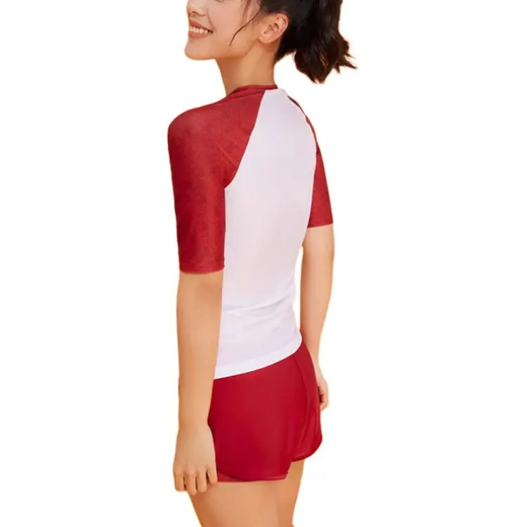Speedo x Miffy , Two Piece Swimsuit Unisex Red/White Color-2