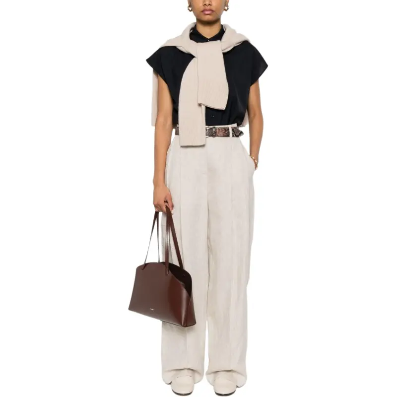 Brunello Cucinelli Linen Trousers-2