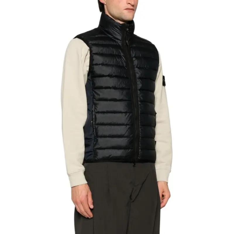 STONE ISLAND High Neck Quilted Gilet-3
