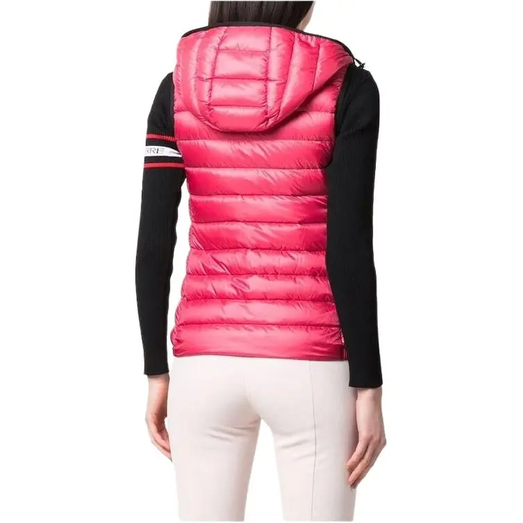 Moncler Logo Patch Zip Up Gilet-4