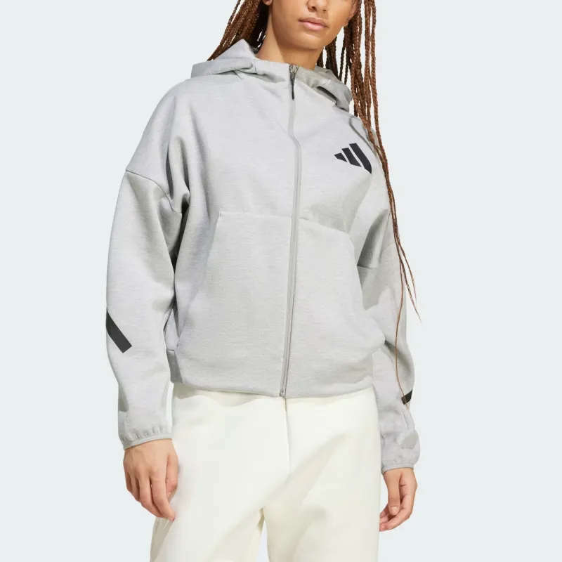 Adidas Z.N.E. FW24 Jacket Women's Gray-1