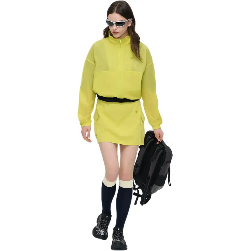 FILA FUSION FOBFUSION LIFE SS25 Casual Short Skirts Women's Olive Green L G-4