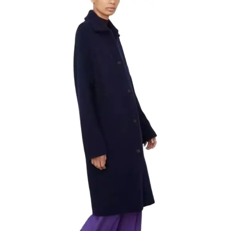 VINCE Coats Women's Navy-2
