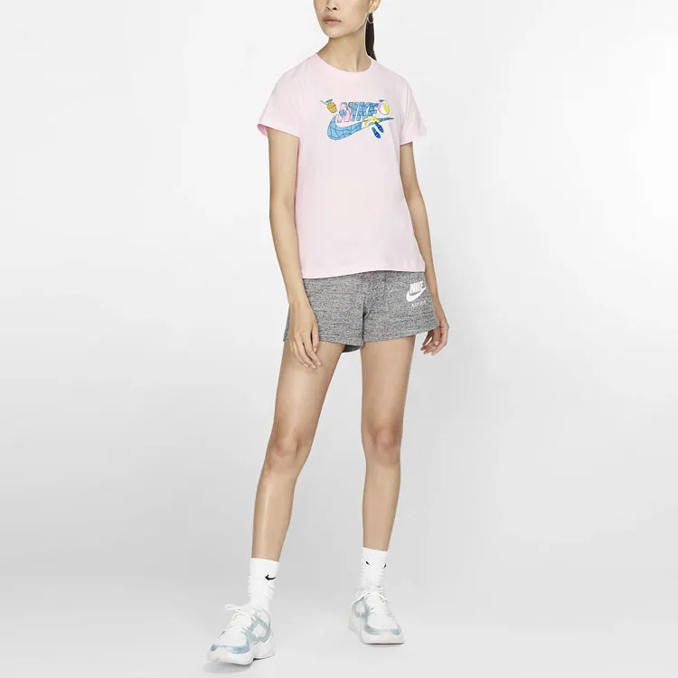 Nike Set in Sleeve T Shirt Women's Pink-1