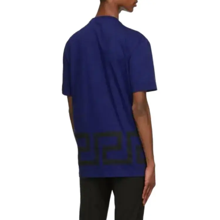FANSIZHE VERSACE T Shirt Men's Dark Blue-4