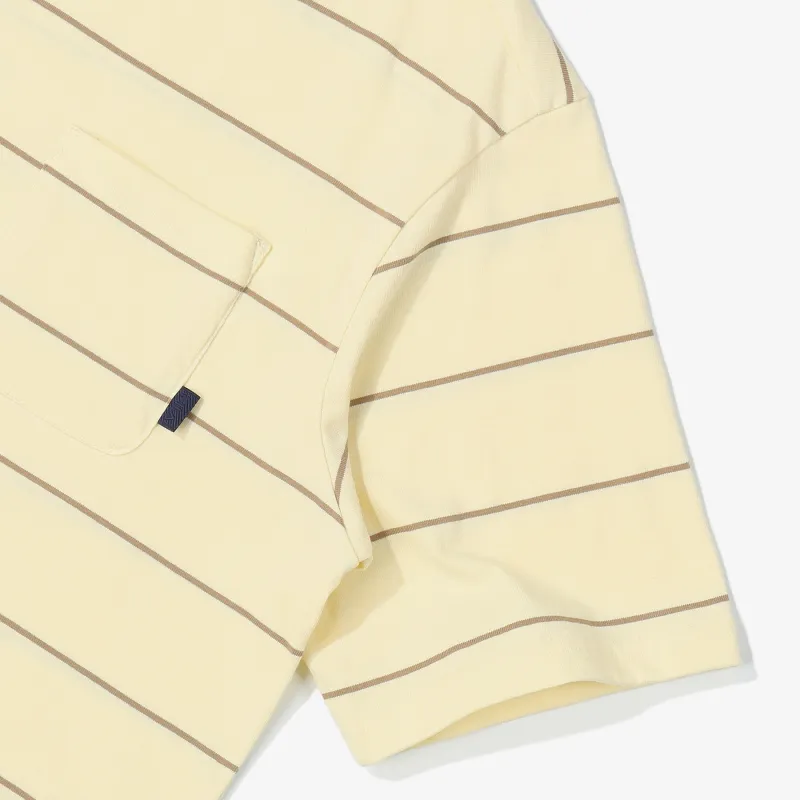 FILA T Shirts Men Light Yellow-2