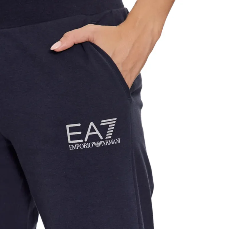 EMPORIO ARMANI Logo print Tapered Track Pants-5
