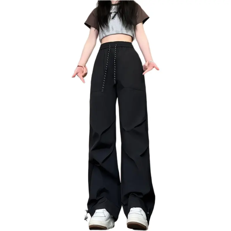 BEAR UNION Casual Pants Unisex Black-1