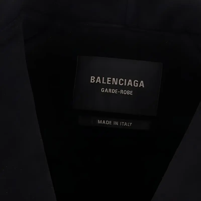 Balenciaga Belted Fringed Coat-4