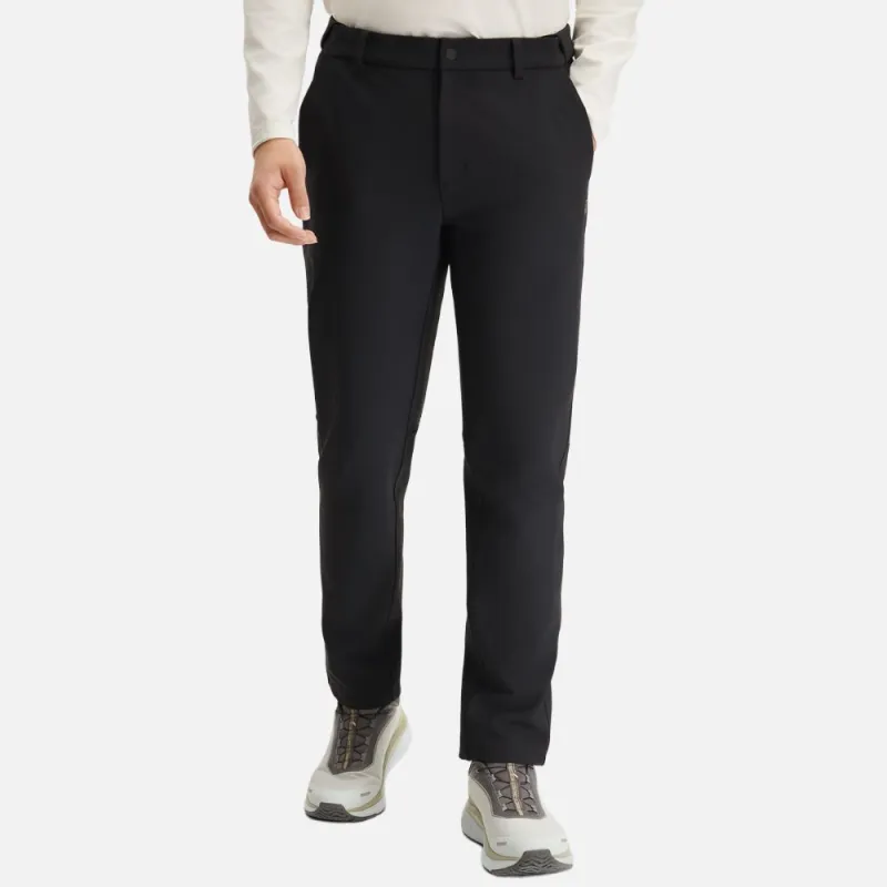 FILA Knitted Sports Pants Men's Pitch Black-3