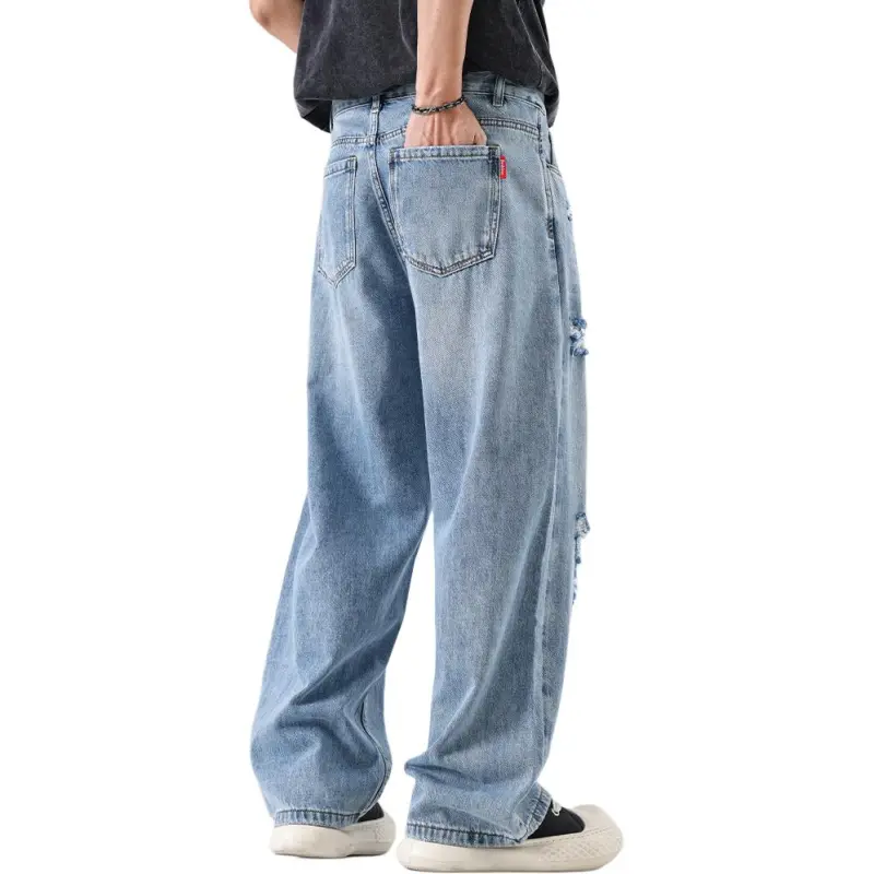 VALKOMM Jeans Unisex Light Blue-6