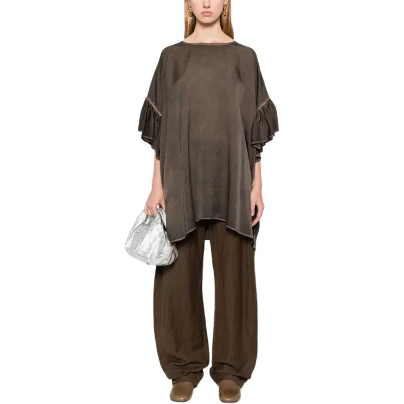 UMA WANG Ruffle Detailed Top-1