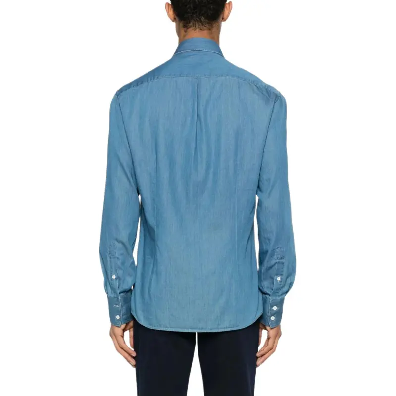 Brunello Cucinelli Buttoned Long Sleeved Shirt-2
