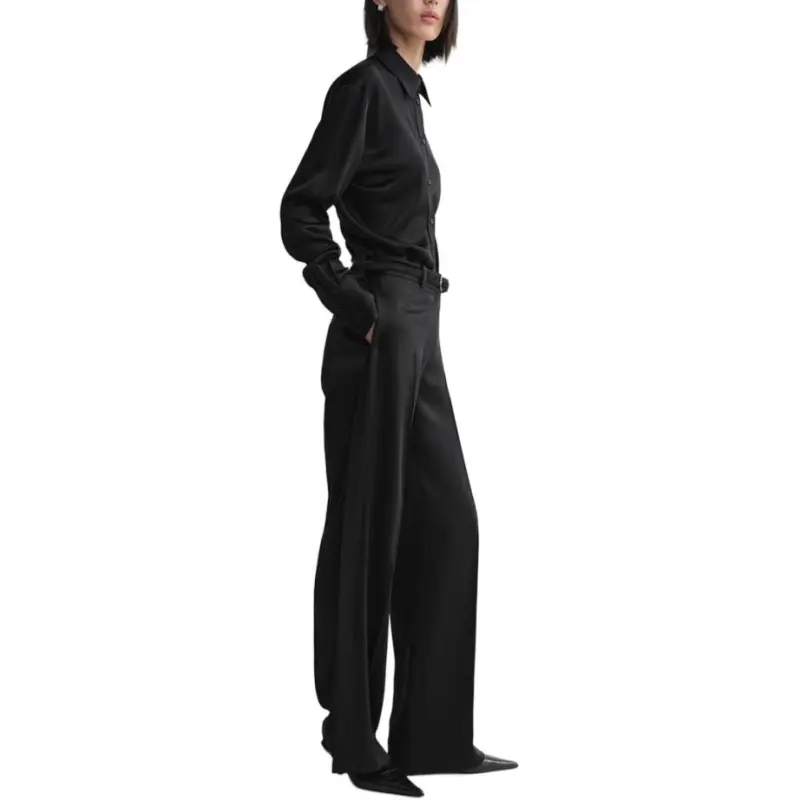 TOTEME Slouch Waist Shirt-3