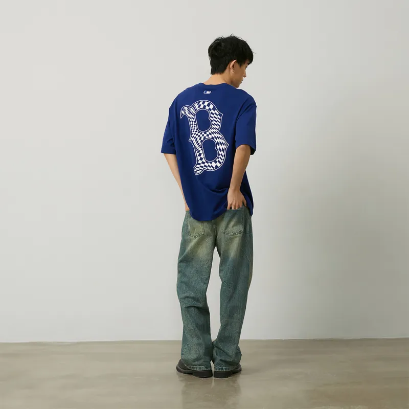 MLB SS24 T Shirt Unisex Royal Blue-2