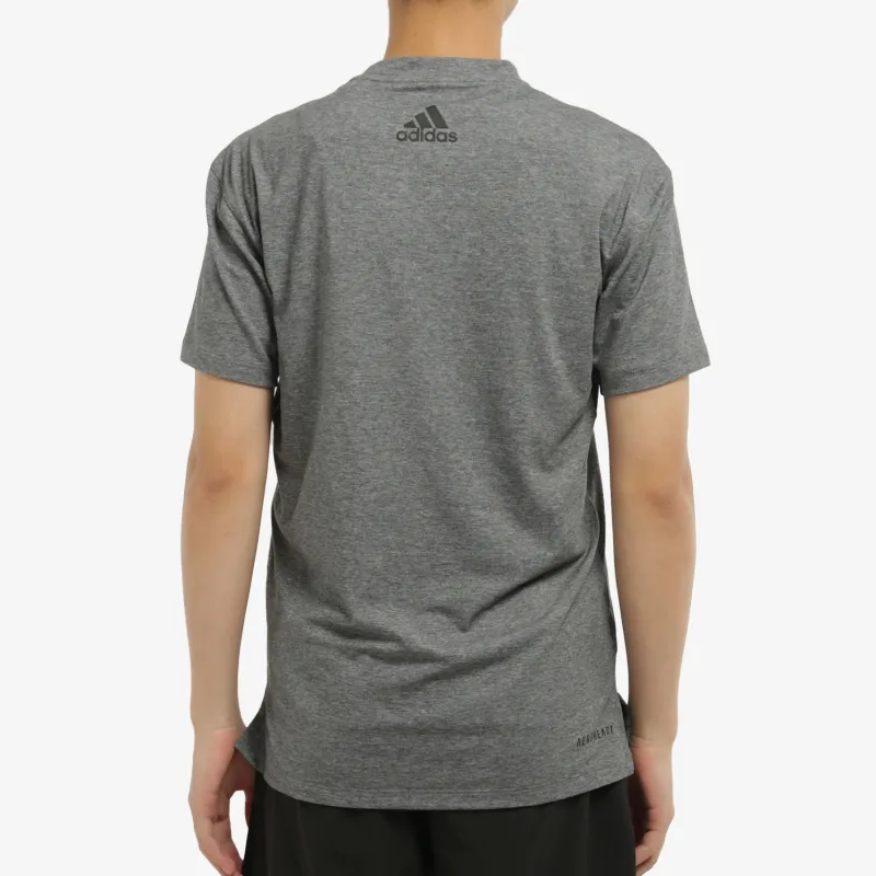Adidas Set-in Sleeve T-Shirt Men's Black-3