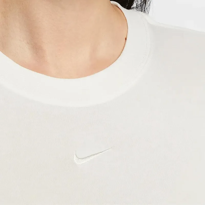 Nike Sportswear Regular T Shirt Women's Sail White-4