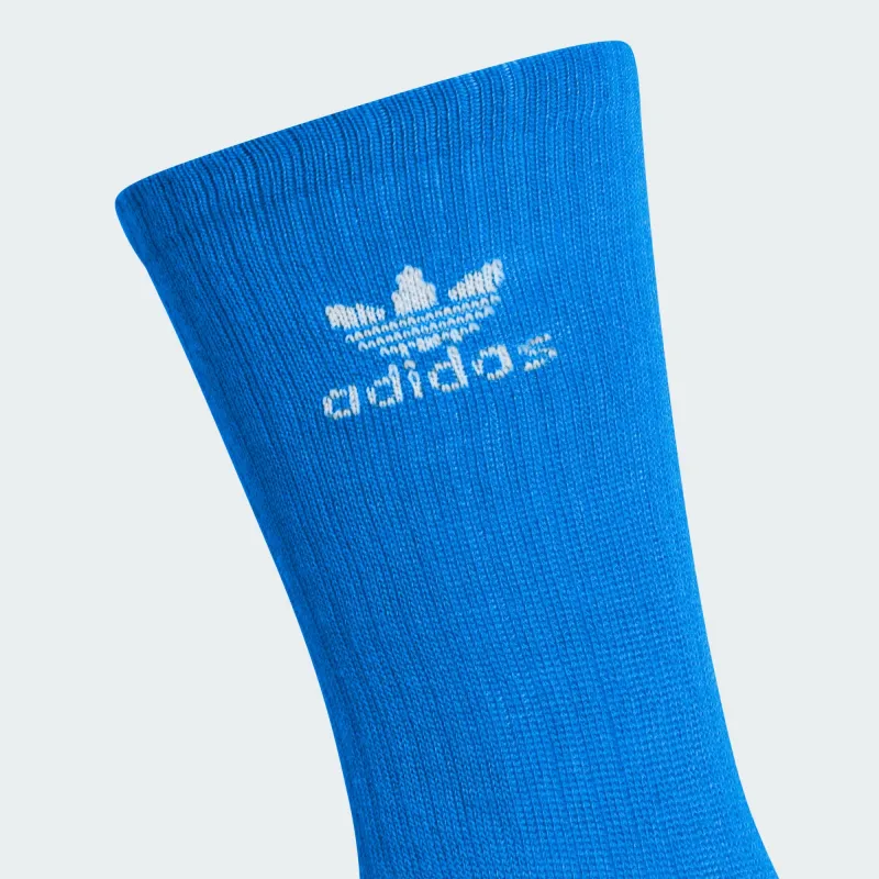 Adidas Originals Trefoil Crew Socks 6 Pairs-2