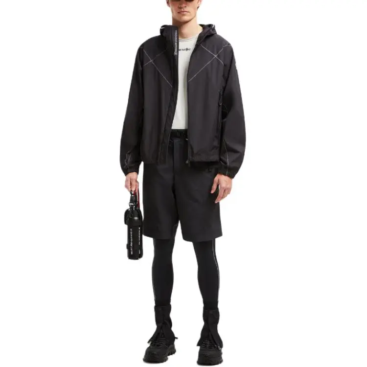 Moncler Grenoble Technical Froissé Shorts-1