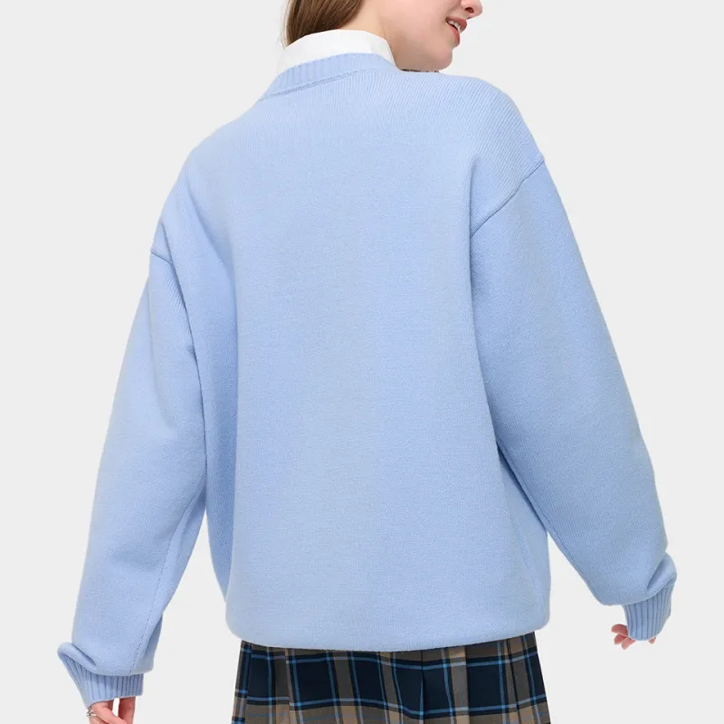 FILA FUSION Sweater Unisex Sunny Elegant Blue-3