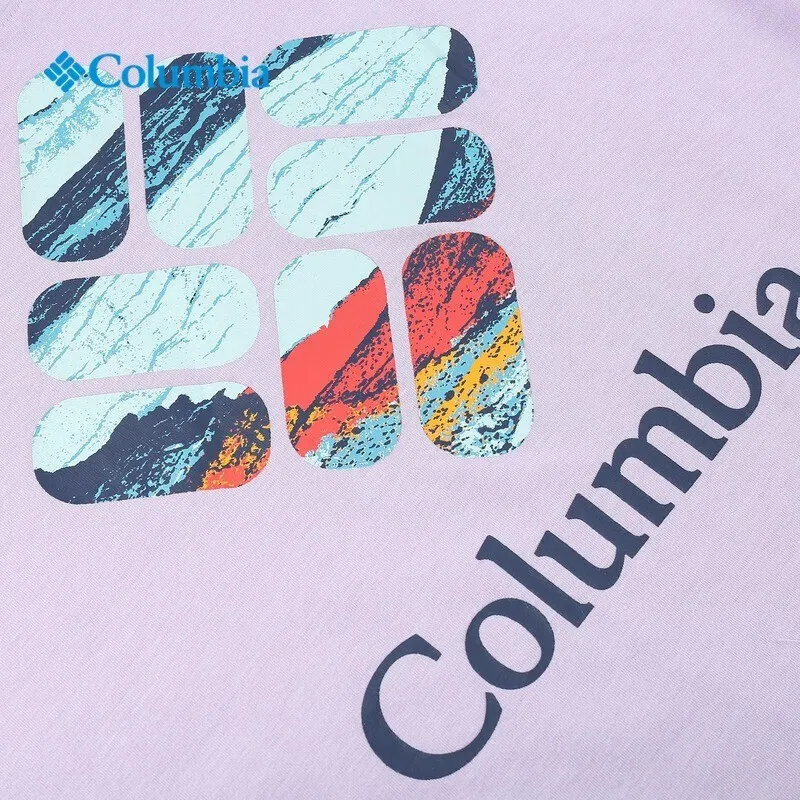 Columbia SS24 T Shirt Women's Purple-2