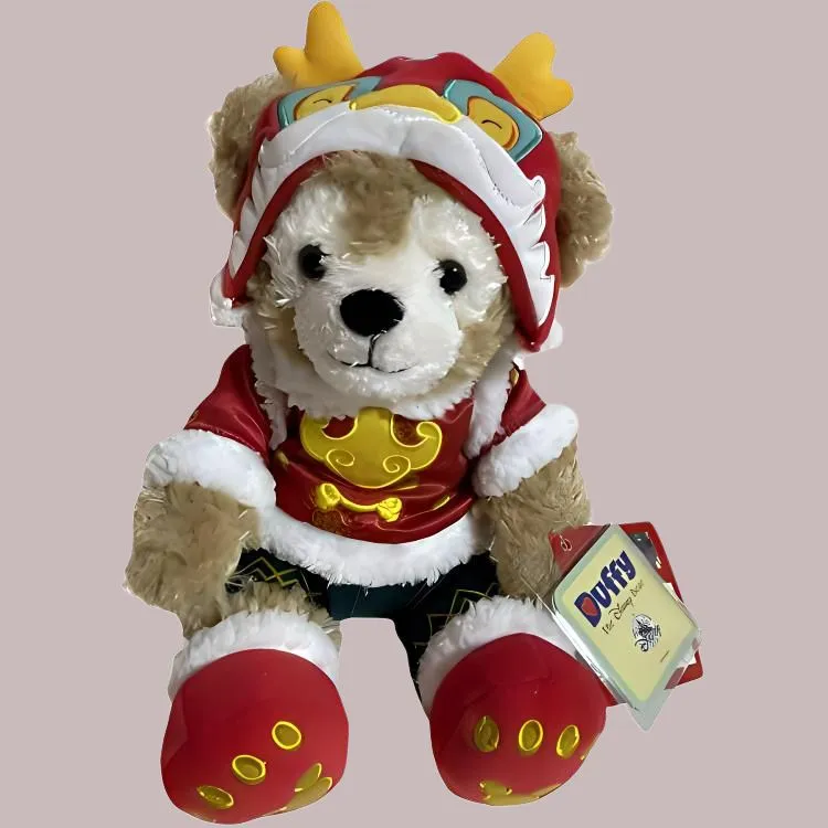 Disney 2020 New Year Duffy Dolls Plush Doll 35cm High Shanghai Disney-1