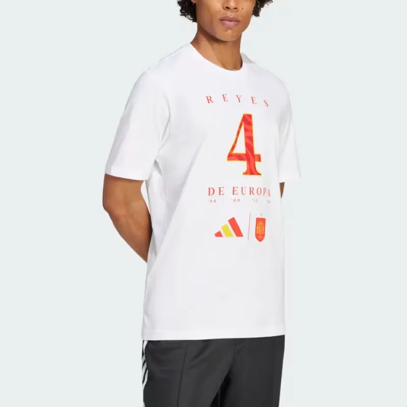 Adidas EURO WINNER TEE Soccer Jerseys Men's White-2